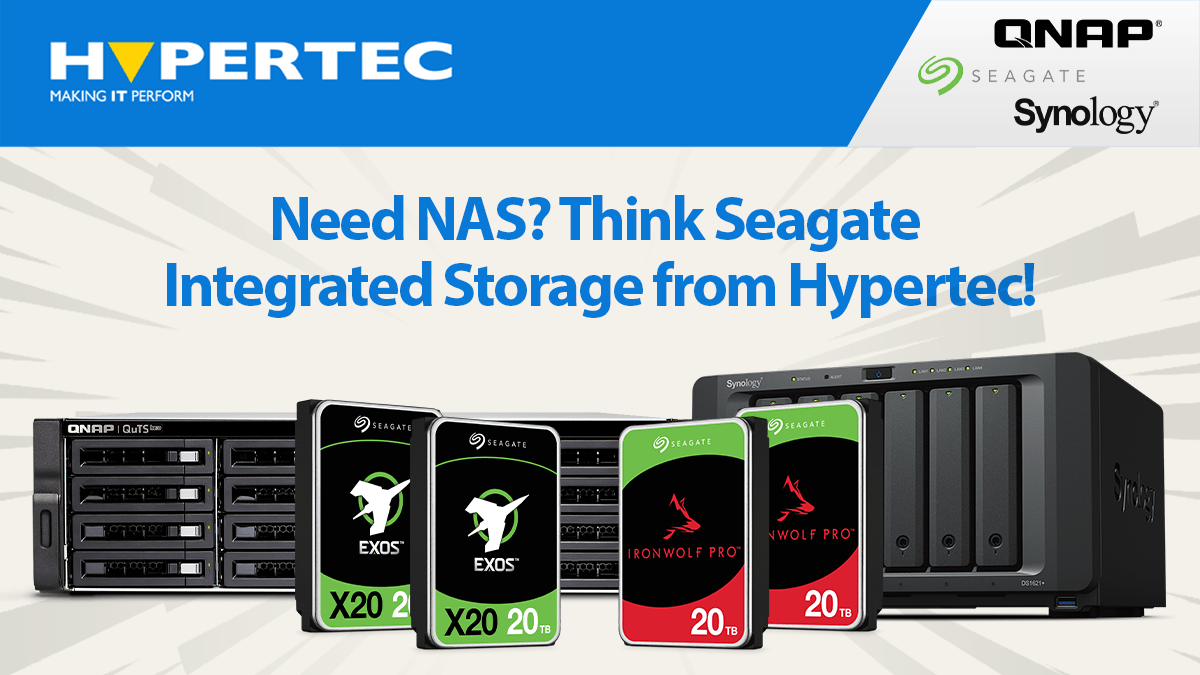 Need NAS? Think Seagate Integrated Storage from Hypertec!