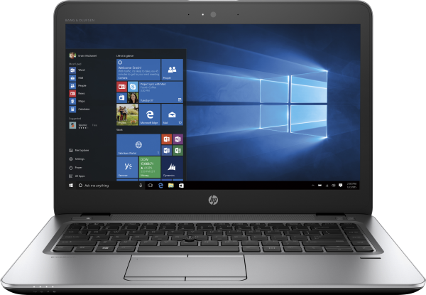 HP EliteBook 840 G4 Intel® Core™ i5 i5-7300U Laptop 35.6 cm (14") Full HD 8 GB DDR4-SDRAM 256 GB SSD Wi-Fi 5 (802.11ac) Windows 10 Pro Silver