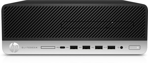 HP EliteDesk 705 G4 AMD Ryzen™ 5 PRO 2400G 8 GB DDR4-SDRAM 256 GB SSD Windows 10 Pro SFF PC Black, Silver