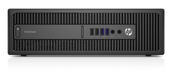 HP EliteDesk 800 G2 Intel® Core™ i5 i5-6600 4 GB DDR4-SDRAM 500 GB HDD Windows 10 Pro SFF PC Black
