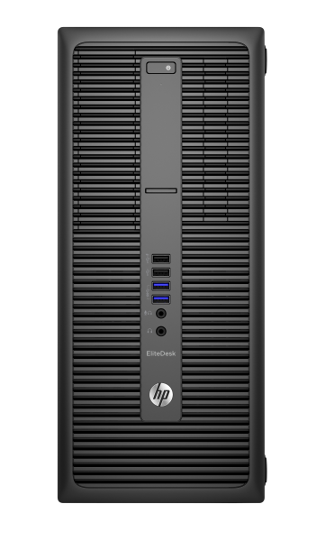 HP EliteDesk 800 G2 Intel® Core™ i3 i3-6100 4 GB DDR4-SDRAM 500 GB HDD Windows 7 Professional Micro Tower PC Black