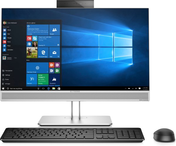 HP EliteOne 800 G4 Intel® Core™ i5 i5-8500 60.5 cm (23.8") 1920 x 1080 pixels All-in-One PC 8 GB DDR4-SDRAM 256 GB SSD Windows 10 Pro Wi-Fi 5 (802.11ac) Black, Silver