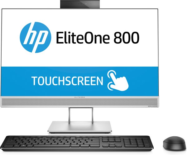 HP EliteOne 800 G4 Intel® Core™ i7 i7-8700 60.5 cm (23.8") 1920 x 1080 pixels Touchscreen All-in-One PC 16 GB DDR4-SDRAM 512 GB SSD Windows 10 Pro Silver