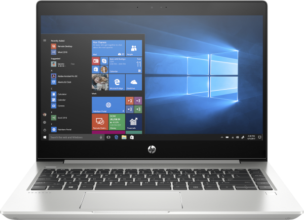 HP ProBook 445R G6 AMD Ryzen™ 3 3200U Laptop 35.6 cm (14") HD 4 GB DDR4-SDRAM 128 GB SSD Wi-Fi 5 (802.11ac) Windows 10 Pro Silver