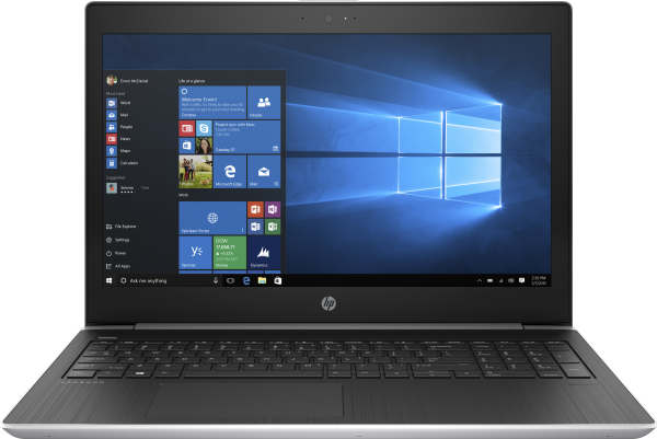 HP ProBook 450 G5 Intel® Core™ i7 i7-8550U Laptop 39.6 cm (15.6") Full HD 16 GB DDR4-SDRAM 512 GB SSD Wi-Fi 5 (802.11ac) Windows 10 Pro Silver