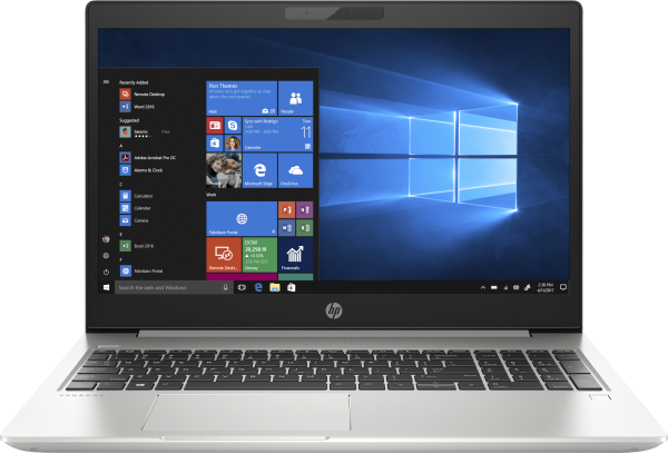 HP ProBook 450 G6 Laptop 39.6 cm (15.6") Full HD Intel® Core™ i5 i5-8265U 4 GB DDR4-SDRAM 500 GB HDD Wi-Fi 5 (802.11ac) Windows 10 Pro Silver