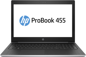 HP ProBook 455 G5 AMD A10 A10-9620P Laptop 39.6 cm (15.6″) Full HD 4 GB DDR4-SDRAM 128 GB SSD Wi-Fi 5 (802.11ac) Windows 10 Pro Silver