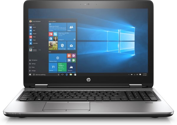 HP ProBook 650 G3 Intel® Core™ i5 i5-7200U Laptop 39.6 cm (15.6") HD 4 GB DDR4-SDRAM 500 GB HDD Wi-Fi 5 (802.11ac) Windows 10 Pro Black, Silver
