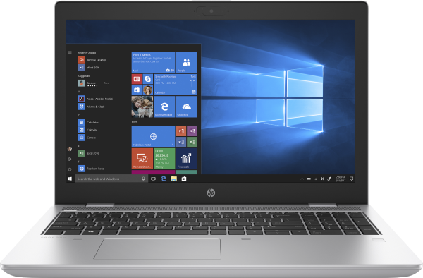 HP ProBook 650 G5 Intel® Core™ i5 i5-8265U Laptop 39.6 cm (15.6") Full HD 8 GB DDR4-SDRAM 256 GB SSD Wi-Fi 6 (802.11ax) Windows 10 Pro Silver