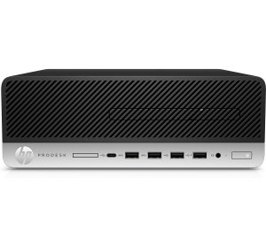 HP ProDesk 600 G4 Intel® Core™ i5 i5-8500 8 GB DDR4-SDRAM 256 GB SSD Windows 10 Pro SFF PC Black, Silver