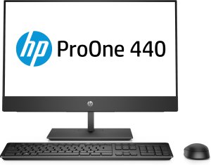 HP ProOne 440 G4 Intel® Core™ i5 i5-8500T 60.5 cm (23.8″) 1920 x 1080 pixels All-in-One PC 8 GB DDR4-SDRAM 2 TB HDD Windows 10 Pro Wi-Fi 5 (802.11ac) Black