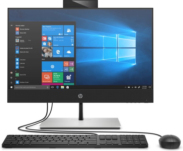 HP ProOne 440 G6 Intel® Core™ i5 i5-10500T 60.5 cm (23.8") 1920 x 1080 pixels All-in-One PC 8 GB DDR4-SDRAM 256 GB SSD FreeDOS Black