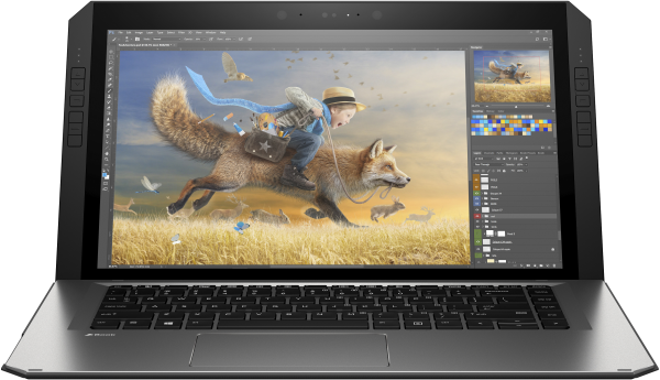 HP ZBook x2 G4 Intel® Core™ i7 i7-8650U Mobile workstation 35.6 cm (14") Touchscreen 4K Ultra HD 16 GB DDR4-SDRAM 512 GB SSD NVIDIA® Quadro® M620 Wi-Fi 5 (802.11ac) Windows 10 Pro Silver