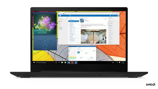 Lenovo IdeaPad S145-15API AMD Athlon 300U Laptop 39.6 cm (15.6") HD 4 GB DDR4-SDRAM 128 GB SSD Wi-Fi 5 (802.11ac) Windows 10 Home in S mode Black