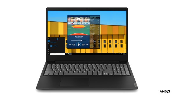 Lenovo IdeaPad S145-15API AMD Athlon 300U Laptop 39.6 cm (15.6") HD 4 GB DDR4-SDRAM 128 GB SSD Wi-Fi 5 (802.11ac) Windows 10 Home in S mode Black