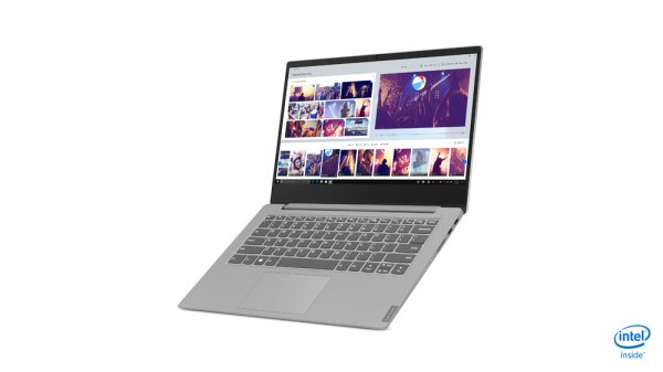 Lenovo IdeaPad S340 Intel® Core™ i7 i7-8565U Laptop 35.6 cm (14") Full HD 8 GB DDR4-SDRAM 512 GB SSD Wi-Fi 5 (802.11ac) Windows 10 Home Grey, Platinum