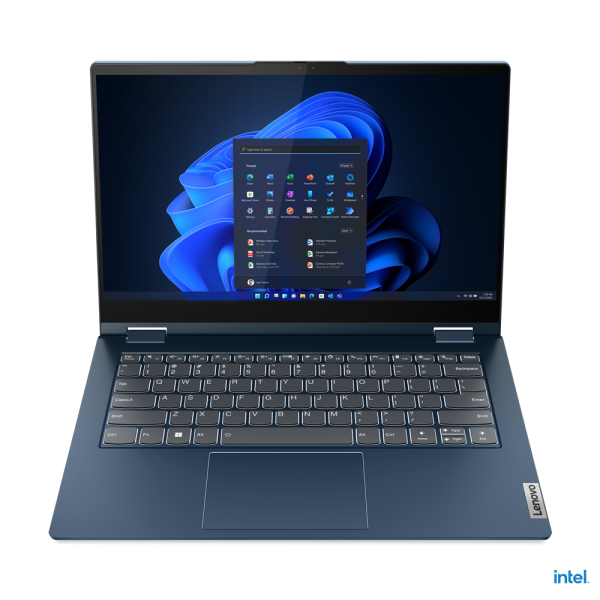 Lenovo ThinkBook 14s Yoga G2 IAP Intel® Core™ i7 i7-1255U Hybrid (2-in-1) 35.6 cm (14") Touchscreen Full HD 16 GB DDR4-SDRAM 512 GB SSD Wi-Fi 6 (802.11ax) Windows 11 Pro UK International Blue