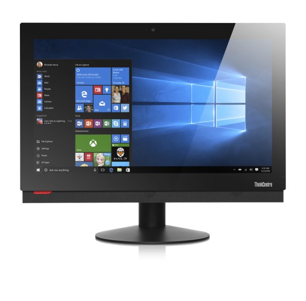Lenovo ThinkCentre M810z Intel® Core™ i5 i5-7400 54.6 cm (21.5") 1920 x 1080 pixels Touchscreen All-in-One PC 4 GB DDR4-SDRAM 500 GB HDD Windows 10 Pro Wi-Fi 5 (802.11ac) Black