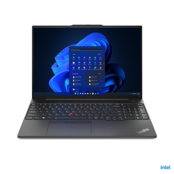 Lenovo ThinkPad E16 Gen 1 (Intel) Intel® Core™ i5 i5-1335U Laptop 40.6 cm (16") WUXGA 8 GB DDR4-SDRAM 256 GB SSD Wi-Fi 6 (802.11ax) Windows 11 Pro UK English Black