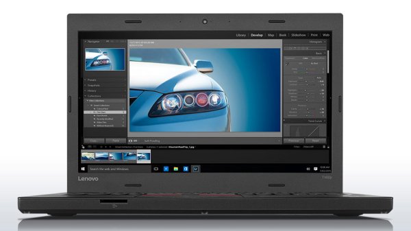 Lenovo ThinkPad T460p Intel® Core™ i5 i5-6440HQ Laptop 35.6 cm (14") Full HD 8 GB DDR4-SDRAM 192 GB SSD Windows 10 Pro Black