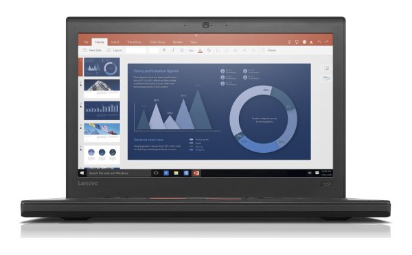 Lenovo ThinkPad X260 Laptop 31.8 cm (12.5") 8 GB DDR4-SDRAM 128 GB SSD Wi-Fi 5 (802.11ac) Black