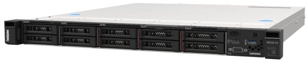Lenovo ThinkSystem SR250 V2 server Rack (1U) Intel Xeon E E-2334 3.4 GHz 16 GB DDR4-SDRAM 450 W