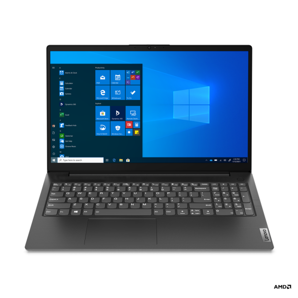 Lenovo V15 G2 ALC AMD Ryzen™ 3 5300U Laptop 39.6 cm (15.6") Full HD 8 GB DDR4-SDRAM 256 GB SSD Wi-Fi 5 (802.11ac) Windows 11 Pro UK English Black
