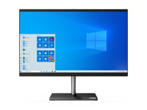 Lenovo V30a Intel® Core™ i5 i5-10210U 60.5 cm (23.8″) 1920 x 1080 pixels All-in-One PC 8 GB DDR4-SDRAM 256 GB SSD Windows 10 Pro Wi-Fi 5 (802.11ac) Black
