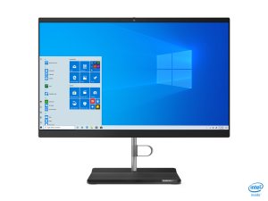 Lenovo V50a Intel® Core™ i5 i5-10400T 54.6 cm (21.5″) 1920 x 1080 pixels All-in-One PC 8 GB DDR4-SDRAM 256 GB SSD Windows 10 Pro Wi-Fi 5 (802.11ac) Black