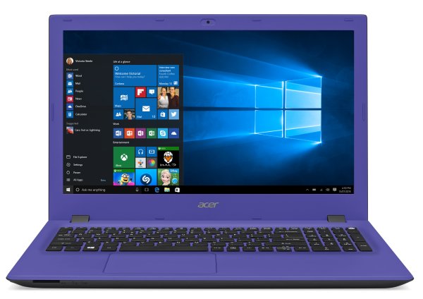 Acer Aspire E E5-573-P2ZQ Intel® Pentium® 3556U Laptop 39.6 cm (15.6") 8 GB DDR3L-SDRAM 1 TB HDD Wi-Fi 5 (802.11ac) Windows 10 Home Black, Purple