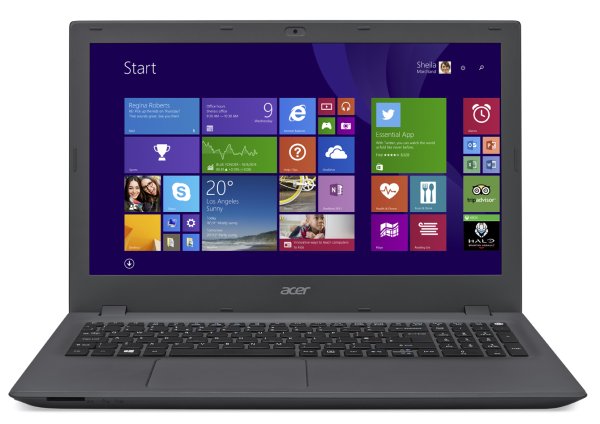 Acer Aspire E E5-573-591A Intel® Core™ i5 i5-5200U Laptop 39.6 cm (15.6") 4 GB DDR3L-SDRAM 1 TB HDD Windows 8.1 Black, Grey