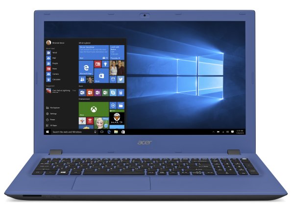 Acer Aspire E E5-573-34C2 Intel® Core™ i3 i3-5005U Laptop 39.6 cm (15.6") 8 GB DDR3L-SDRAM 2 TB HDD Windows 10 Home Black, Blue