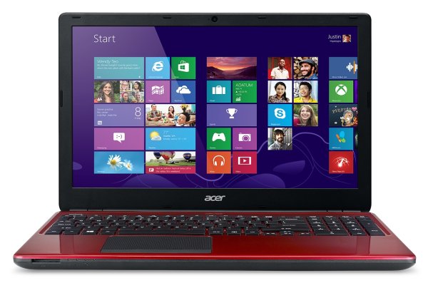 Acer Aspire E1-570-33216G1TMnrr Intel® Core™ i3 i3-3217U Laptop 39.6 cm (15.6") HD 6 GB DDR3-SDRAM 1 TB HDD Windows 8.1 Red