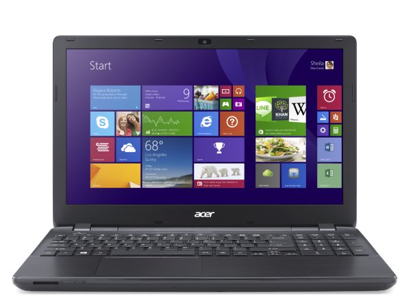 Acer Aspire E E5-511-C6J9 Intel® Celeron® N2840 Laptop 39.6 cm (15.6") 4 GB DDR3L-SDRAM 500 GB HDD Windows 8.1 with Bing Black