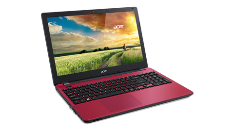 Acer Aspire E E5-511-P2EH Intel® Pentium® N3530 Laptop 39.6 cm (15.6") HD 4 GB DDR3L-SDRAM 1 TB HDD Windows 8.1 Black, Red