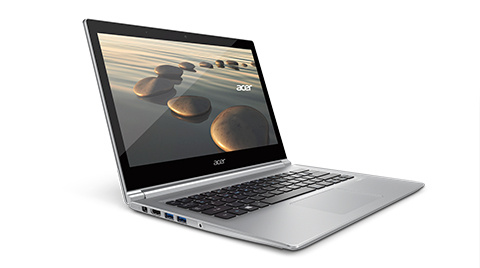 Acer Aspire 392G-54204G50tws Intel® Core™ i5 i5-4200U Laptop 33.8 cm (13.3") Touchscreen Full HD 4 GB DDR3L-SDRAM 500 GB HDD+SSD NVIDIA® GeForce® GT 735M Windows 8.1 Grey