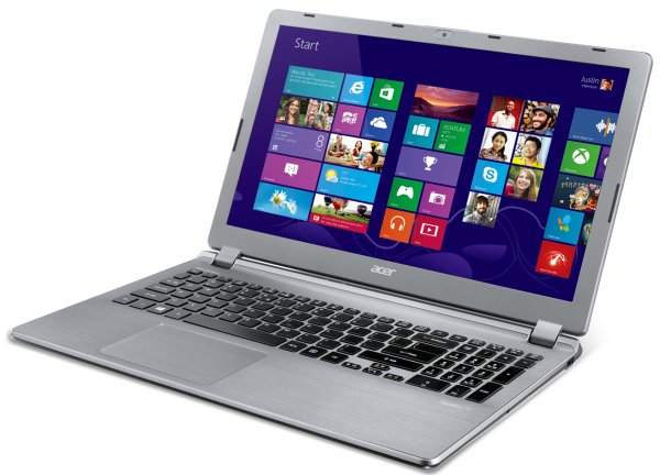 Acer Aspire 581-33214G52aii Intel® Core™ i3 i3-3217U Laptop 39.6 cm (15.6") 4 GB DDR3-SDRAM 520 GB HDD+SSD Windows 8.1 Silver
