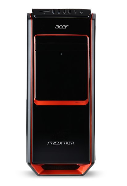 Acer Predator G3-605 Intel® Core™ i7 i7-4770 8 GB DDR3-SDRAM 1.12 TB HDD+SSD NVIDIA® GeForce® GTX 760 Windows 8.1 Midi Tower PC Black, Orange