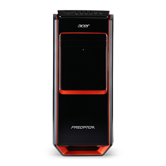 Acer Predator G3-605 Intel® Core™ i7 i7-4790 16 GB DDR3-SDRAM 2 TB HDD NVIDIA® GeForce® GTX 760 Windows 8.1 PC Black, Orange