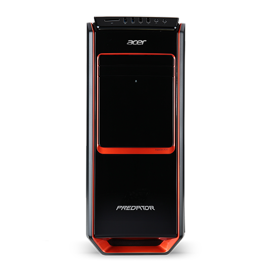 Acer Predator G3-605 Intel® Core™ i7 i7-4790 16 GB DDR3-SDRAM 1 TB HDD NVIDIA® GeForce® GTX 760 Windows 8.1 PC Black, Orange