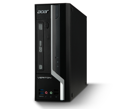Acer Veriton X4630G Intel® Core™ i5 i5-4430 4 GB DDR3-SDRAM 500 GB HDD Windows 7 Professional SFF PC Black