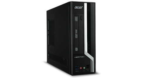 Acer Veriton X4630G Intel® Core™ i5 i5-4430 6 GB DDR3-SDRAM 500 GB HDD Windows 7 Professional SFF PC Black