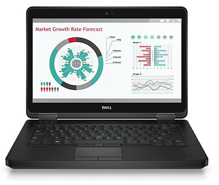 DELL Latitude E5440 Intel® Core™ i5 i5-4300U Laptop 35.6 cm (14") Touchscreen HD+ 4 GB DDR3-SDRAM 500 GB Hybrid-HDD Windows 7 Professional English Grey