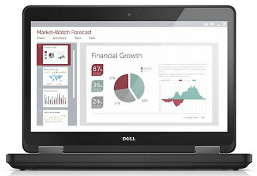 DELL Latitude E5440 Intel® Core™ i5 i5-4300U Laptop 35.6 cm (14") 4 GB DDR3-SDRAM 500 GB Hybrid-HDD Windows 7 Professional Black