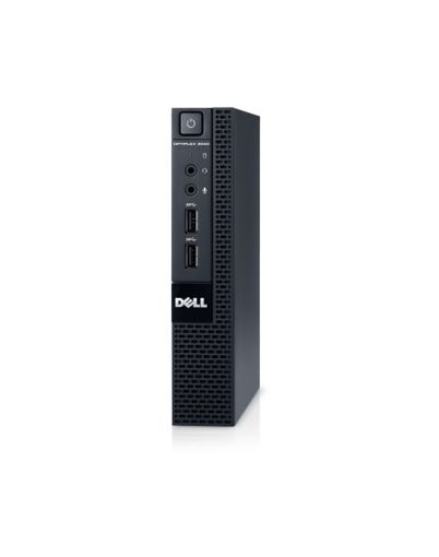 DELL OptiPlex 9020M Intel® Core™ i5 i5-4590T 8 GB DDR3-SDRAM 500 GB Hybrid-HDD Windows 7 Professional Micro Tower PC Black