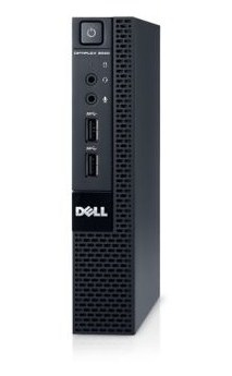 DELL OptiPlex 9020M Intel® Core™ i5 i5-4590T 4 GB DDR3L-SDRAM 500 GB Hybrid-HDD Windows 7 Professional Mini PC Black