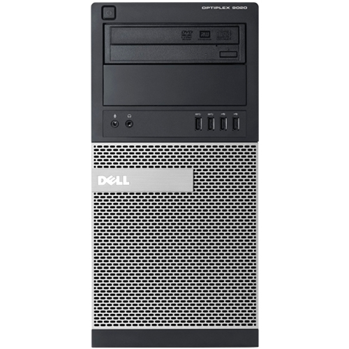 DELL OptiPlex 9020 Intel® Core™ i5 i5-4590 4 GB DDR3-SDRAM 500 GB HDD Windows 7 Professional Mini Tower PC Black, Grey
