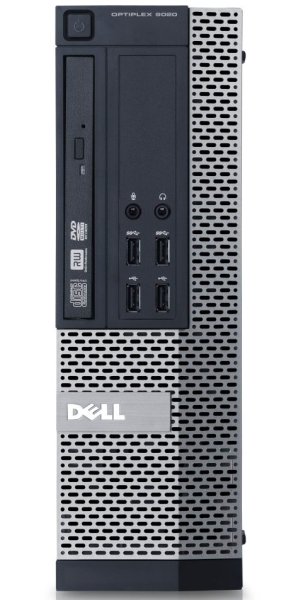 DELL OptiPlex 9020 Intel® Core™ i5 i5-4590 8 GB DDR3-SDRAM 500 GB Hybrid-HDD Windows 7 Professional SFF PC Black, Grey