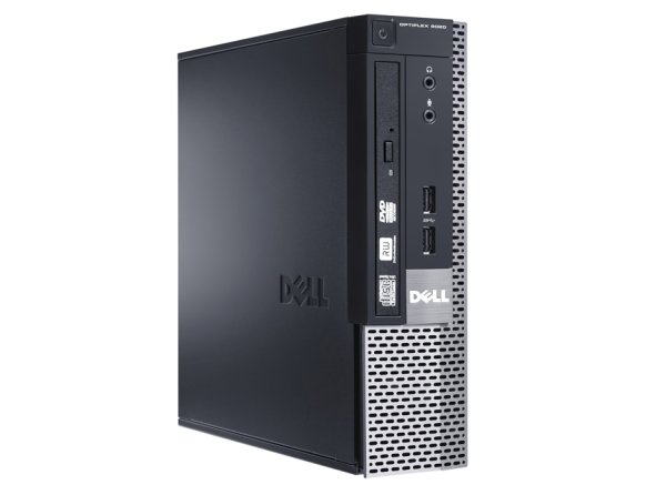 DELL OptiPlex 9020 Intel® Core™ i5 i5-4570S 8 GB DDR3-SDRAM 500 GB HDD Windows 7 Professional USFF PC Black