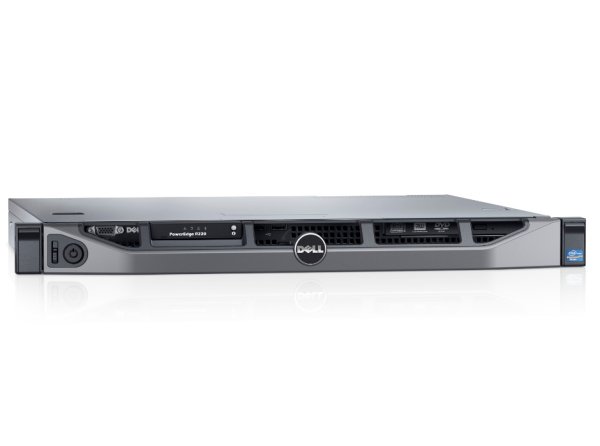 DELL PowerEdge R220 server 1 TB Rack (1U) Intel® Xeon® E3 V3 Family E3-1220V3 3.1 GHz 4 GB DDR3-SDRAM 250 W